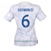 Camiseta de fútbol Francia Matteo Guendouzi 6 Segunda Equipación Mundial 2022 - Mujer